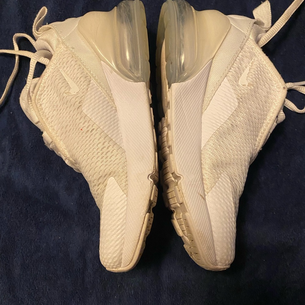 Nike kids air max barely worn white size 12